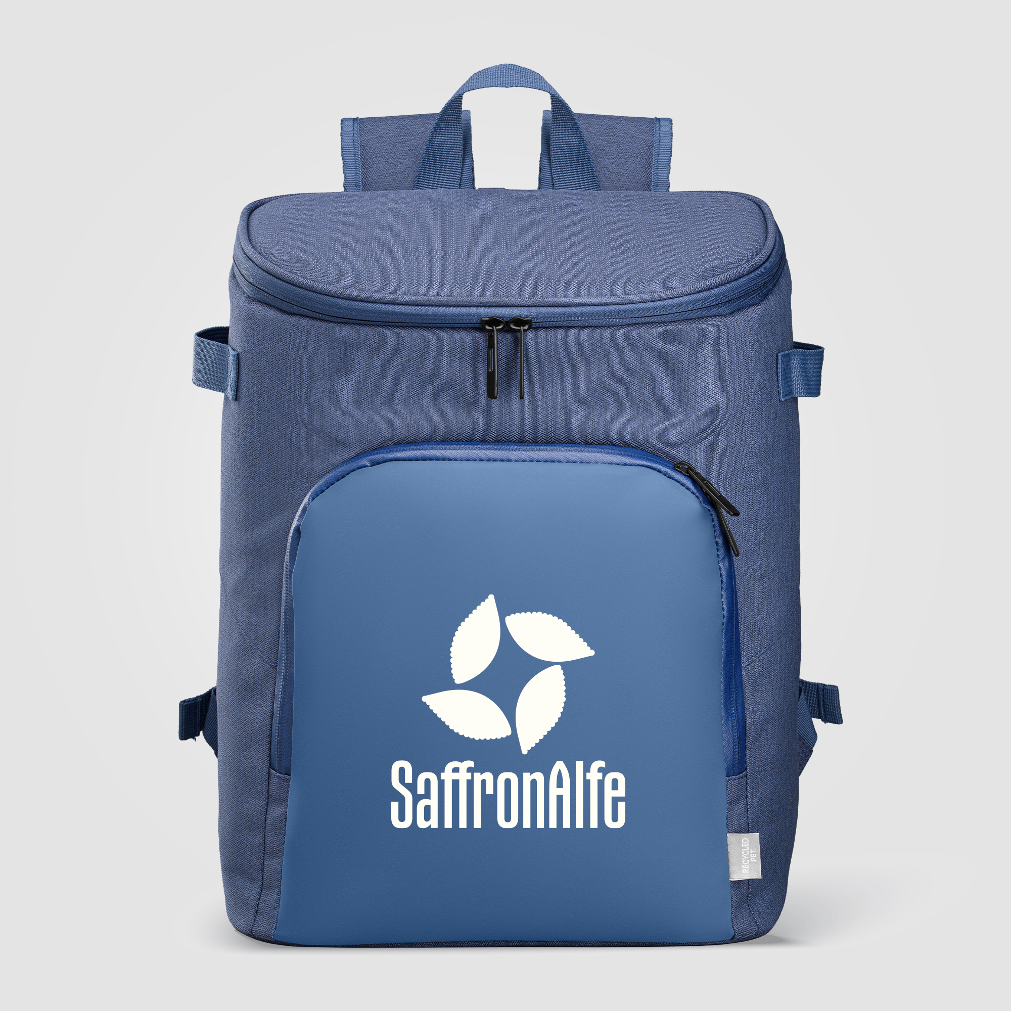 Sac à dos isotherme en rPET 21 L City Pack Bleu marine